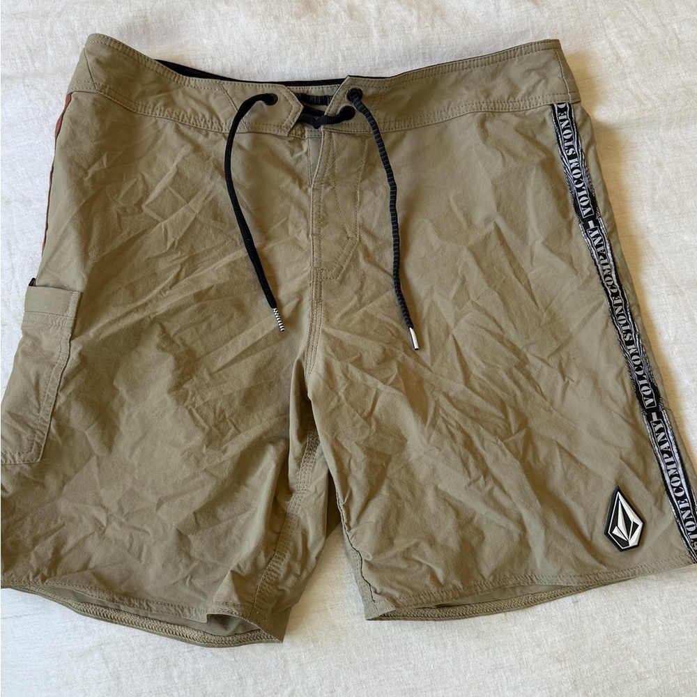 Volcom Beige Board Shorts